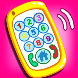 bebek unicorn oyuncak telefonu simgesi