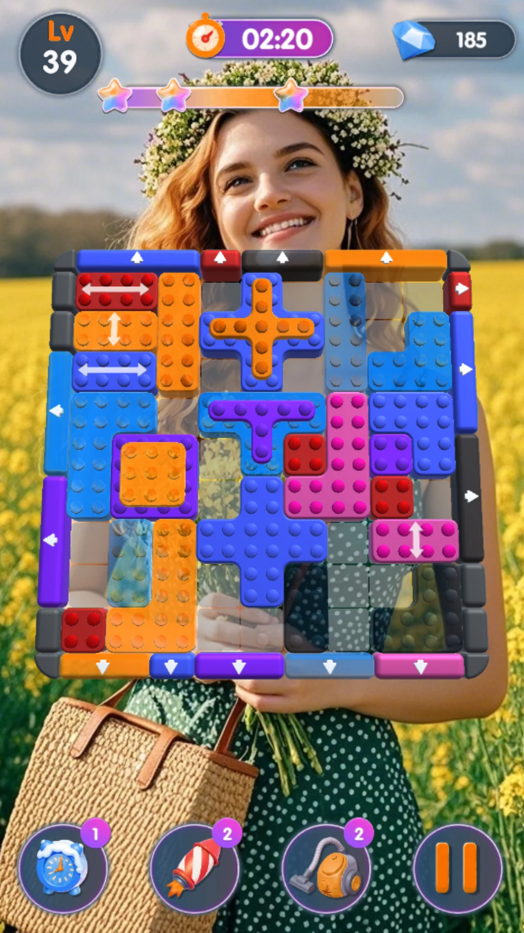 Lover Block Escape -Slide Away screenshot