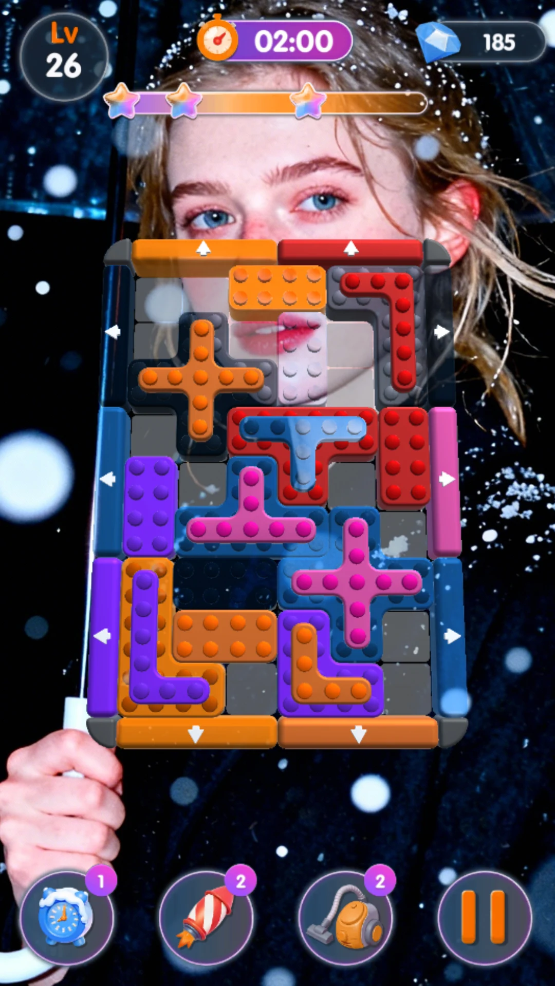 Lover Block Escape -Slide Away screenshot